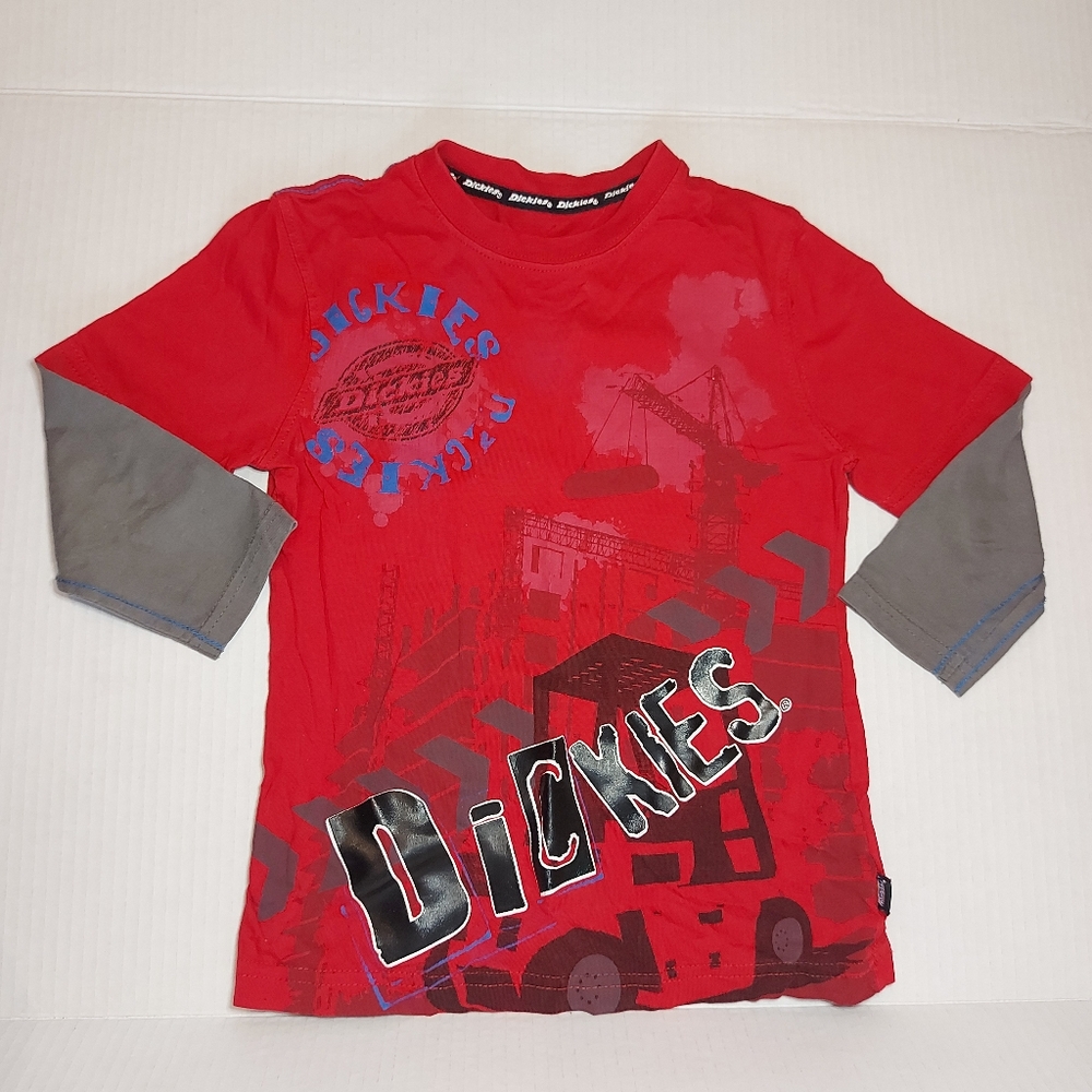 Dickies Red Cotton Top
